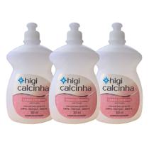 Kit 3 Higi Calcinha Softcare Sabão Cremoso pH Neutro 300ml