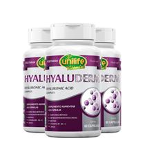 Kit 3 Hyaluderm Care Unilife 60 Cápsulas Kit 3 Hyaluderm Care Unilife 60 Cápsulas