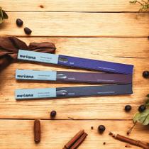 Kit 3 Incensos Naturais Nirvana Açai, Canela e Cacau