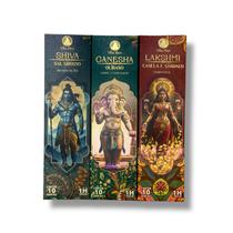 Kit 3 Incensos Vila Zen Deuses Hindus Prosperidade Kit 3 Incensos Vila Zen Deuses Hindus Prosperidade