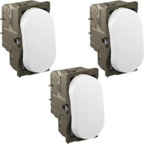 Kit 3 Interruptor (módulo) Bipolar Paralelo Nereya 663007