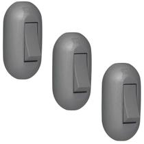 Kit 3 Interruptor Tecla Centro De Cordao Abajur Pial 40274 Kit 3 Interruptor Tecla Centro De Cordao Abajur Pial 40274