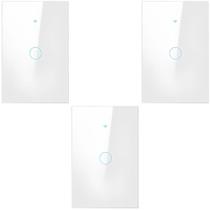Kit 3 Interruptores Inteligentes 1 Botao Neo Wifi Alexa Google Branco Avant Kit 3 Interruptores Inteligentes 1 Botao Neo Wifi Alexa Google Branco Avant