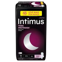 Kit 3 intimus gel noturno seca com abas com.45 = 135 absorv Kit 3 intimus gel noturno seca com abas com.45 = 135 absorv
