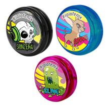 Kit 3 Ioiô Luka Tradicional Infantil Brincadeira De Criança