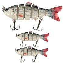 Kit 3 Isca Artificial 10cm 18g p/ Pesca de Peixinho Realista