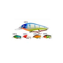 Kit 3 Isca Artificial Traíra Robalo 10cm Meia água C: ABC