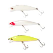 Kit 3 Iscas Artificiais Meia Água Lucky by Nelson Nakamura Borá 7,5cm 7g