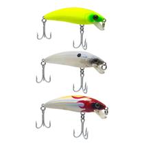 Kit 3 Iscas Artificiais Meia Água Marine Sports Inna Pro Tunned 60 6cm 5,7g Kit 3 Iscas Artificiais Meia Água Marine Sports Inna Pro Tunned 60 6cm 5,7g