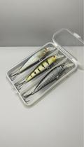 Kit 3 Iscas Artificiais Minnow Meia Água Kit 3 Iscas Artificiais Minnow Meia Água