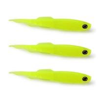 Kit 3 Iscas Artificiais Para Pesca Monster 3X Bacashad 13cm 10g