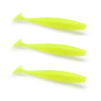 Kit 3 Iscas Artificiais Para Pesca Monster 3X Slow Shad 9cm