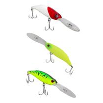 Kit 3 Iscas Artificiais Pesca Ação Fundo Marine Sports Deep Dart 85 8,5cm 18g