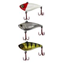 Kit 3 Iscas Artificiais Pesca Fundo Marine Sports Iron Head 70 7cm 20g