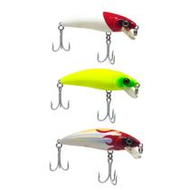 Kit 3 Iscas Artificiais Pesca Meia Água Marine Sports Inna Pro Tunned 140 14cm 31g