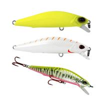 Kit 3 Iscas Artificiais Pesca Meia Água Marine Sports Raptor Minnow 70 7cm 7,5g