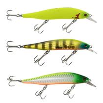 Kit 3 Iscas Artificiais Pesca Profundidade LORI Brutal 115 11,5cm 19g