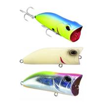 Kit 3 Iscas Artificiais Pesca Superfície Marine Sports Ram Popper 90 9cm 26g