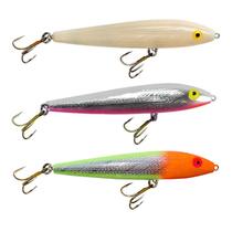 Kit 3 Iscas Artificiais Rebel Jumpin Minnow T10 8,9cm 9g Superfície Rattlin Kit 3 Iscas Artificiais Rebel Jumpin Minnow T10 8,9cm 9g Superfície Rattlin