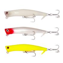 Kit 3 Iscas Artificiais Superfície Lucky Nelson Nakamura Zap 65 6,5cm 6,5g