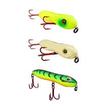Kit 3 Iscas Artificiais Superfície Marine Sports Hammer 100 10cm 18g Zig Zag