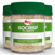 Kit 3 Isocrisp Plant Vitafor Pote 60g