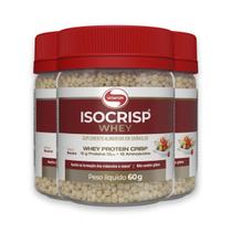 Kit 3 Isocrisp Whey Protein Vitafor Neutro 60G