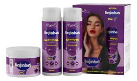 Kit 3 itens beijinhos uva belkit