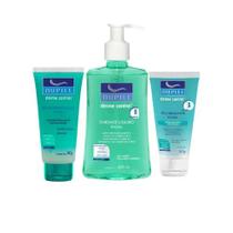 Kit 3 itens cuidados com rosto Controle dermatológico Nupill Kit 3 itens cuidados com rosto Controle dermatológico Nupill