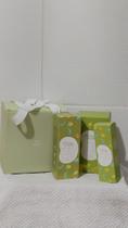 Kit 3 itens shampoo + condicionador + shampoo de 100 ml + caixa presente mamãe bebê natura