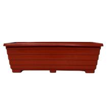 Kit 3 Jardineira Floreiras 50cm De Chão Para Plantas E Hortas