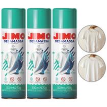 Kit 3 Jimo Desamassa Roupas 300ml Passa Fácil E Sem Ferro