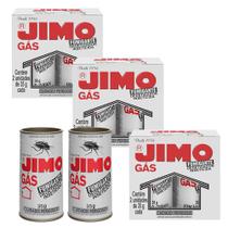 Kit 3 Jimo Gás Dedetizador Contra Insetos Pragas Baratas 6x35g Kit 3 Jimo Gás Dedetizador Contra Insetos Pragas Baratas 6x35g