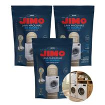 Kit 3 Jimo Lava Máquina De Roupas Remove Resíduos Sem Cloro Kit 3 Jimo Lava Máquina De Roupas Remove Resíduos Sem Cloro
