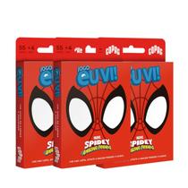 Kit 3 Jogo Carta Eu Vi! Kids Diversão Spidey Marvel Copag