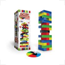 kit 3 jogos caiu perdeu pro bloco de montar jogos educativos