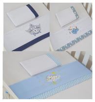 Kit 3 Jogos de Lençóis Mini Berço 9 peças Príncipe e Ursos Kit 3 Jogos de Lençóis Mini Berço 9 peças Príncipe e Ursos