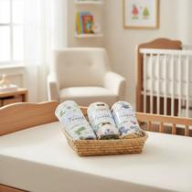 Kit 3 Jogos de Lençol Berço Americano 2 Peças 100% Algodão 66.70.0013 Vivaldi