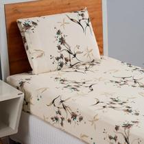 Kit 3 Jogos de Lençol Solteiro 2 Peças Estampado