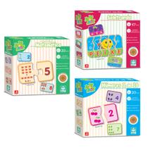 Kit 3 Jogos Educativo Matemática Números Soletrando