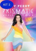 Kit 3 Katy Perry - the prismatic world tour live - Dvd - Universal Music