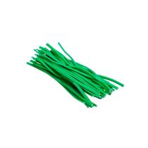 Kit 3 Kg Fecho Plástico Verde 8cm Ideal para Embalagens
