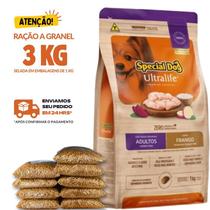 Kit 3 KG Ração Para Cachorro Special Dog Ultralife Adultos Raças Pequenas Frango Granel