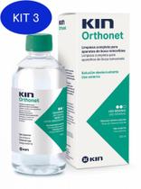 Kit 3 Kin Orthonet Desincrustante 500 Ml