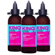 Kit 3 Kinq Gel Removedor Expresso De Cutículas 100 Ml Cora