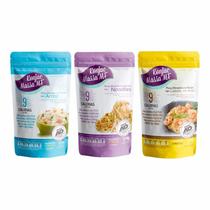 Kit 3 Konjac: Arroz, Cabelo De Anjo, Noodles Kit 3 Konjac: Arroz, Cabelo De Anjo, Noodles