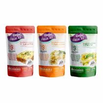 Kit 3 Konjac Massa Longa: Fettuccine, Lasanha, Penne