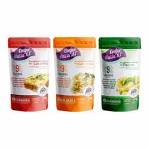 Kit 3 Konjac Massa Longa: Fettuccine, Lasanha, Penne