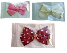 Kit 3 Laços de cabelo infantil ( 03 unidades ) acessório