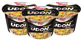 kit 3 Lamen Coreano Udon Tempura Big Bowl Noodle Soup 111g - Nongshim